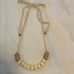 Beaded statement necklace